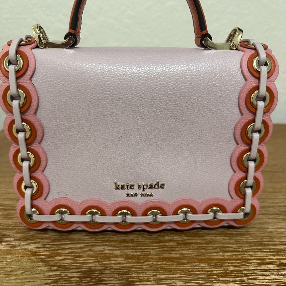 Kate Spade Pink and Orange Mini Bag